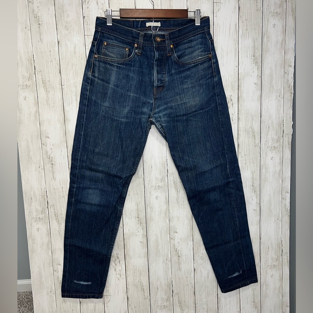 Unbranded Relaxed Tapered Jean Selvedge 14.5 oz Style UB601 Size 30 Wallet